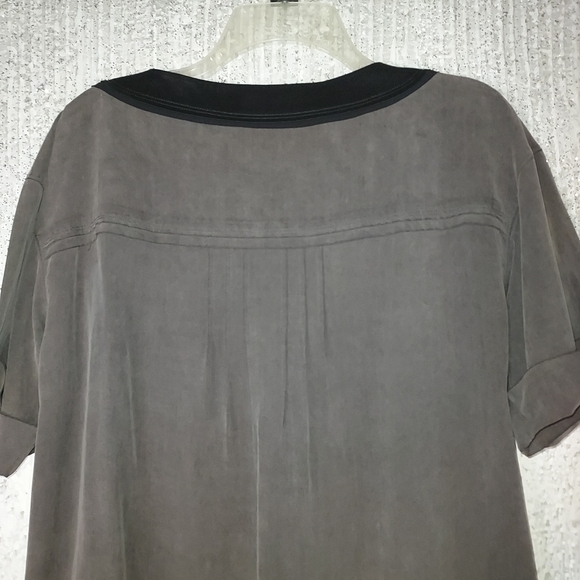 Jaeger 100% SILK  Shift Dress Sz-14 - Picture 4 of 7